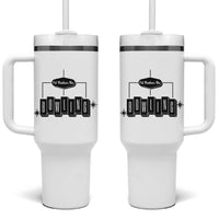 Id Rather Be Bowling Tumbler With Handle Funny Bowler Gift - Wonder Print Shop