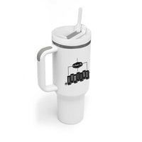 Id Rather Be Bowling Tumbler With Handle Funny Bowler Gift - Wonder Print Shop