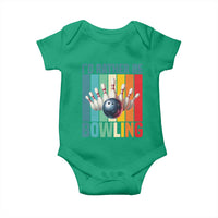 Funny Bowling Quote Baby Onesie Id Rather Be Bowling Gift - Wonder Print Shop