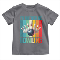 Funny Bowling Quote Toddler T Shirt Id Rather Be Bowling Gift - Wonder Print Shop