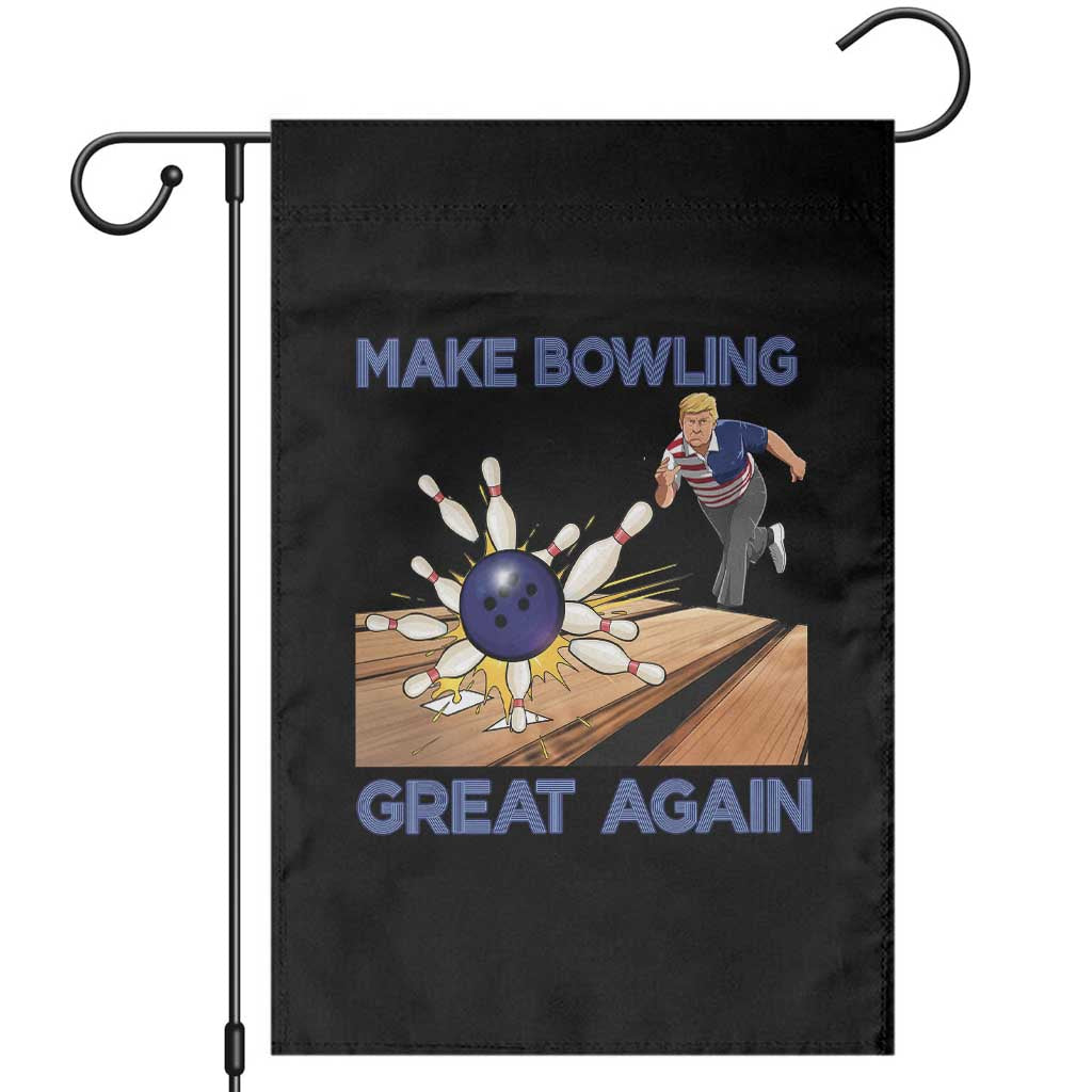Make Bowling Great Again Garden Flag Funny Bowler Gift - Wonder Print Shop