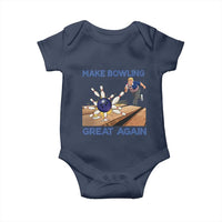 Make Bowling Great Again Baby Onesie Funny Bowler Gift - Wonder Print Shop