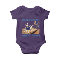 Make Bowling Great Again Baby Onesie Funny Bowler Gift - Wonder Print Shop