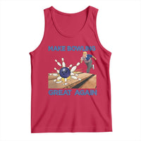 Make Bowling Great Again Tank Top Funny Bowler Gift - Wonder Print Shop