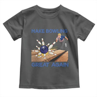 Make Bowling Great Again Toddler T Shirt Funny Bowler Gift - Wonder Print Shop