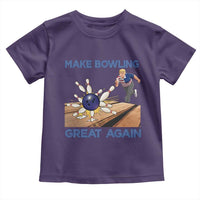 Make Bowling Great Again Toddler T Shirt Funny Bowler Gift - Wonder Print Shop