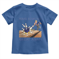 Make Bowling Great Again Toddler T Shirt Funny Bowler Gift - Wonder Print Shop