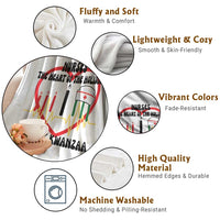 Nurse The Heart Of The Holiday Throw Blanket Happy Kwanzaa Medical Gift - Wonder Print Shop