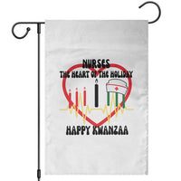 Nurse The Heart Of The Holiday Garden Flag Happy Kwanzaa Medical Gift - Wonder Print Shop