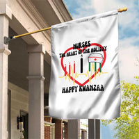 Nurse The Heart Of The Holiday Garden Flag Happy Kwanzaa Medical Gift - Wonder Print Shop
