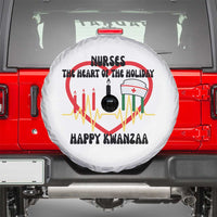 Nurse The Heart Of The Holiday Spare Tire Cover Happy Kwanzaa Medical Gift - Wonder Print Shop