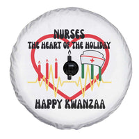 Nurse The Heart Of The Holiday Spare Tire Cover Happy Kwanzaa Medical Gift - Wonder Print Shop