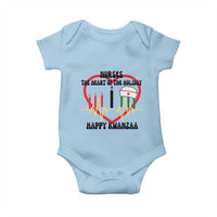 Nurse The Heart Of The Holiday Baby Onesie Happy Kwanzaa Medical Gift - Wonder Print Shop
