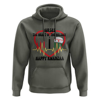 Nurse The Heart Of The Holiday Hoodie Happy Kwanzaa Medical Gift - Wonder Print Shop
