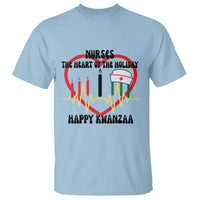 Nurse The Heart Of The Holiday T Shirt Happy Kwanzaa Medical Gift - Wonder Print Shop