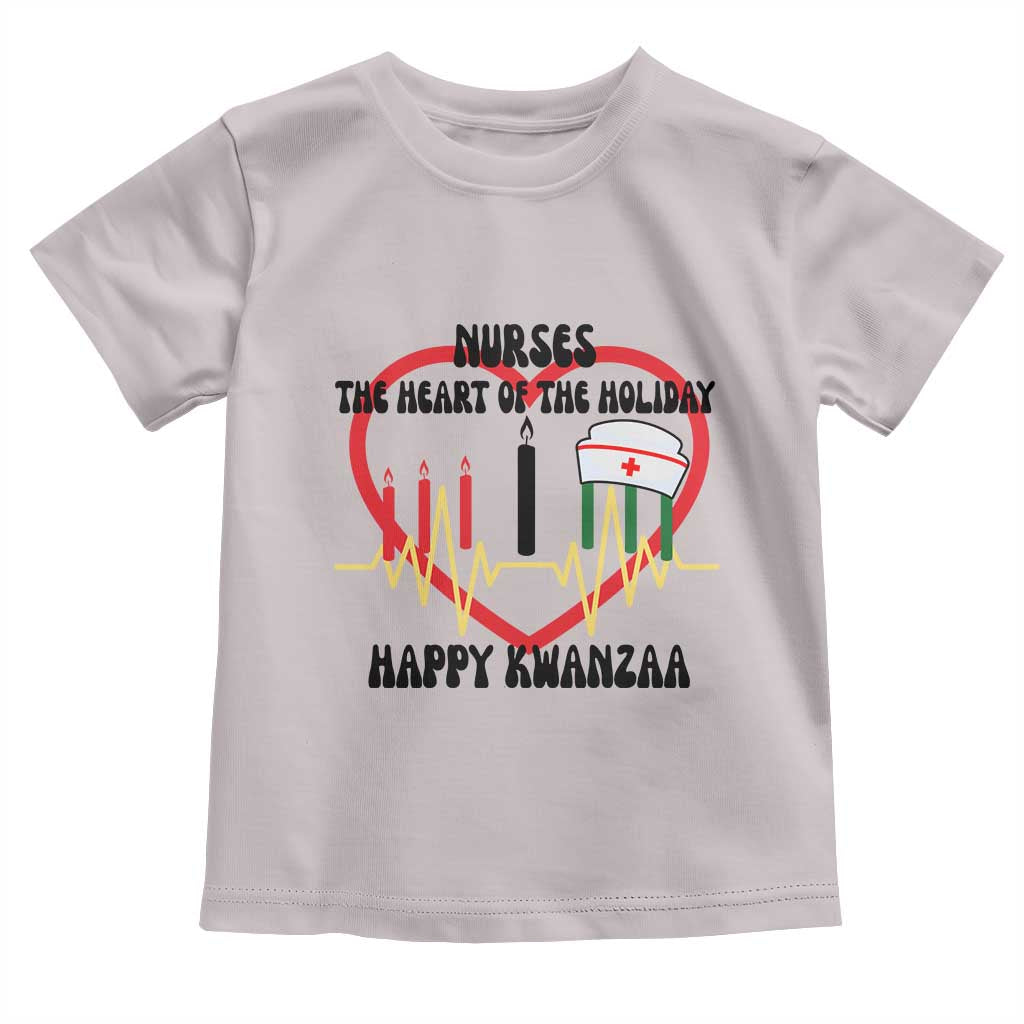 Nurse The Heart Of The Holiday Toddler T Shirt Happy Kwanzaa Medical Gift - Wonder Print Shop