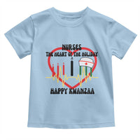 Nurse The Heart Of The Holiday Toddler T Shirt Happy Kwanzaa Medical Gift - Wonder Print Shop
