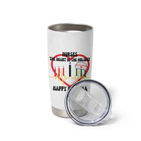 Nurse The Heart Of The Holiday Tumbler Cup Happy Kwanzaa Medical Gift - Wonder Print Shop
