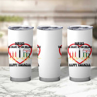 Nurse The Heart Of The Holiday Tumbler Cup Happy Kwanzaa Medical Gift - Wonder Print Shop