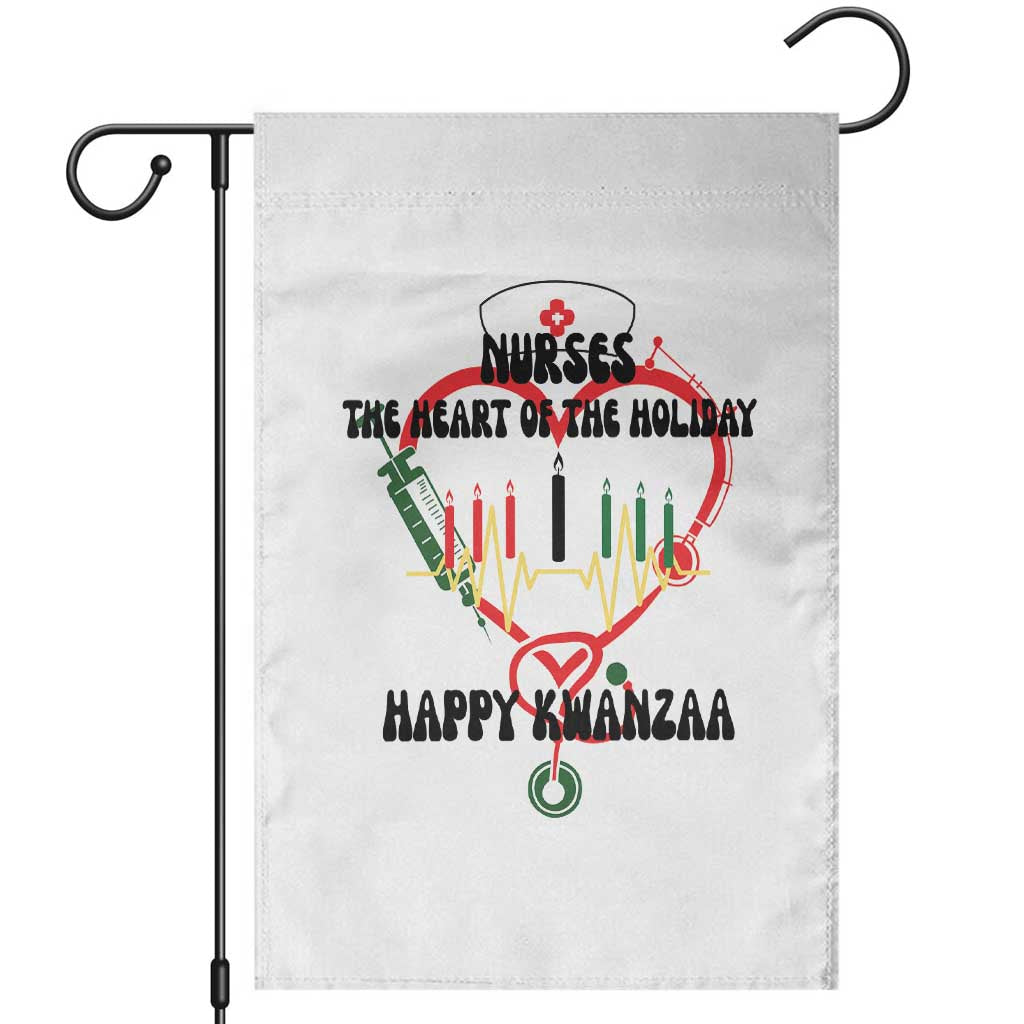 Nurses The Heart Of The Holiday Garden Flag Kwanzaa Celebration Gift - Wonder Print Shop