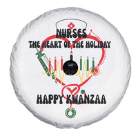 Nurses The Heart Of The Holiday Spare Tire Cover Kwanzaa Celebration Gift - Wonder Print Shop