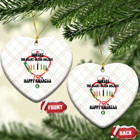 Nurses The Heart Of The Holiday Ceramic Ornament Kwanzaa Celebration Gift - Wonder Print Shop