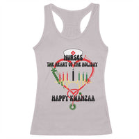 Nurses The Heart Of The Holiday Racerback Tank Top Kwanzaa Celebration Gift - Wonder Print Shop