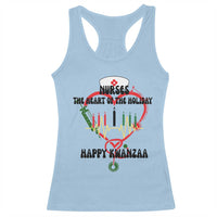 Nurses The Heart Of The Holiday Racerback Tank Top Kwanzaa Celebration Gift - Wonder Print Shop