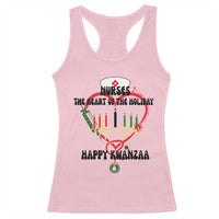 Nurses The Heart Of The Holiday Racerback Tank Top Kwanzaa Celebration Gift - Wonder Print Shop