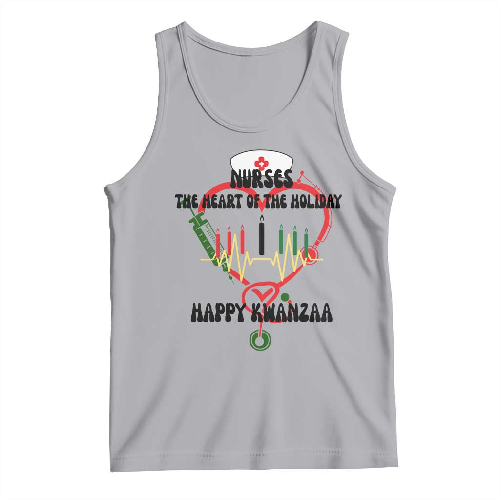 Nurses The Heart Of The Holiday Tank Top Kwanzaa Celebration Gift - Wonder Print Shop
