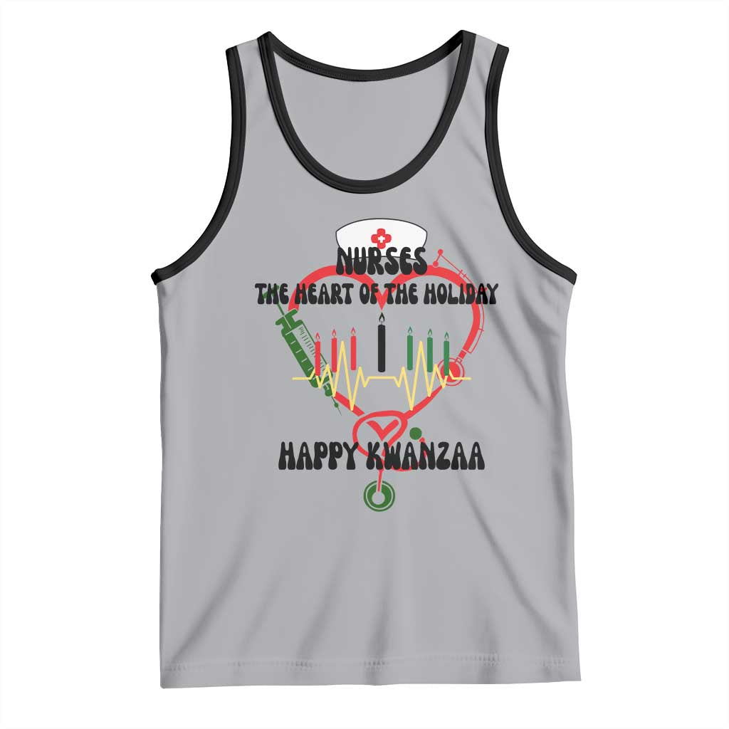 Nurses The Heart Of The Holiday Tank Top Kwanzaa Celebration Gift - Wonder Print Shop