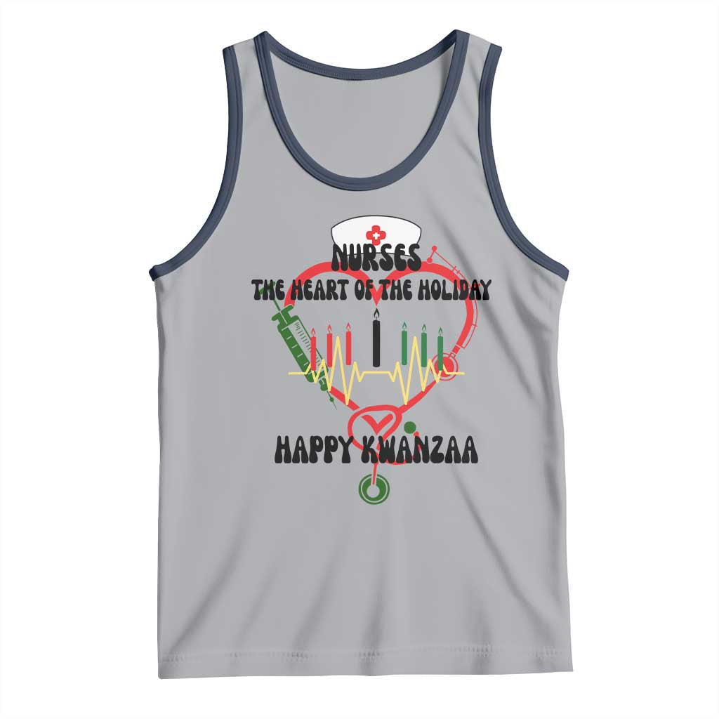 Nurses The Heart Of The Holiday Tank Top Kwanzaa Celebration Gift - Wonder Print Shop