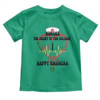Nurses The Heart Of The Holiday Toddler T Shirt Kwanzaa Celebration Gift - Wonder Print Shop