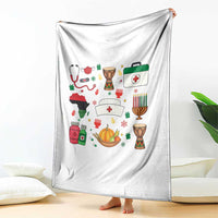 Happy Kwanzaa Nurse Pride Throw Blanket African Culture Holiday Gift - Wonder Print Shop