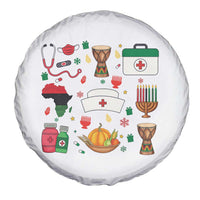 Happy Kwanzaa Nurse Pride Spare Tire Cover African Culture Holiday Gift - Wonder Print Shop