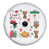 Happy Kwanzaa Nurse Pride Spare Tire Cover African Culture Holiday Gift - Wonder Print Shop