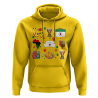 Happy Kwanzaa Nurse Pride Hoodie African Culture Holiday Gift - Wonder Print Shop