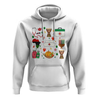 Happy Kwanzaa Nurse Pride Hoodie African Culture Holiday Gift - Wonder Print Shop