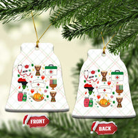 Happy Kwanzaa Nurse Pride Ceramic Ornament African Culture Holiday Gift - Wonder Print Shop