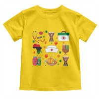 Happy Kwanzaa Nurse Pride Toddler T Shirt African Culture Holiday Gift - Wonder Print Shop