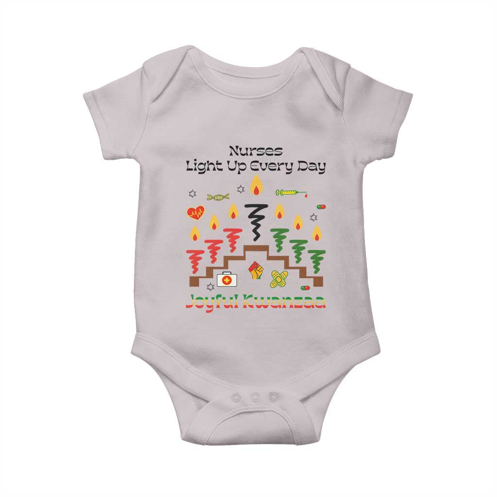 Joyful Kwanzaa Nurse Gift Baby Onesie Light Up Everyday - Wonder Print Shop