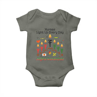 Joyful Kwanzaa Nurse Gift Baby Onesie Light Up Everyday - Wonder Print Shop