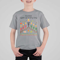 Joyful Kwanzaa Nurse Gift T Shirt For Kid Light Up Everyday - Wonder Print Shop
