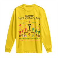 Joyful Kwanzaa Nurse Gift Long Sleeve Shirt Light Up Everyday - Wonder Print Shop