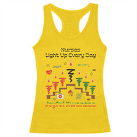 Joyful Kwanzaa Nurse Gift Racerback Tank Top Light Up Everyday - Wonder Print Shop