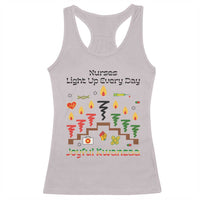 Joyful Kwanzaa Nurse Gift Racerback Tank Top Light Up Everyday - Wonder Print Shop