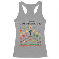 Joyful Kwanzaa Nurse Gift Racerback Tank Top Light Up Everyday - Wonder Print Shop