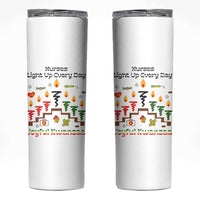 Joyful Kwanzaa Nurse Gift Skinny Tumbler Light Up Everyday - Wonder Print Shop