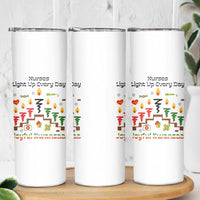 Joyful Kwanzaa Nurse Gift Skinny Tumbler Light Up Everyday - Wonder Print Shop