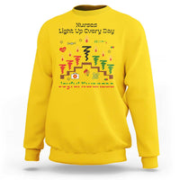 Joyful Kwanzaa Nurse Gift Sweatshirt Light Up Everyday - Wonder Print Shop